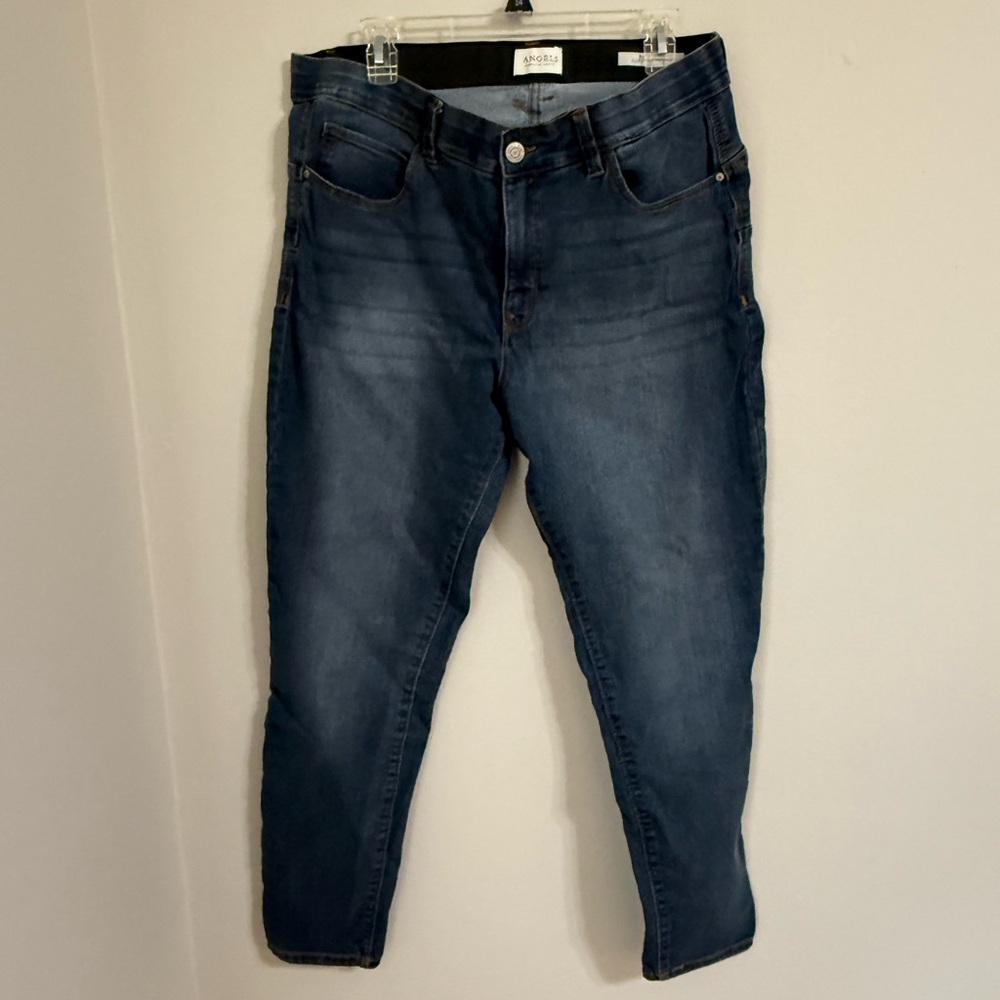 Angels Everluxe Light and Dark Blue Jeans